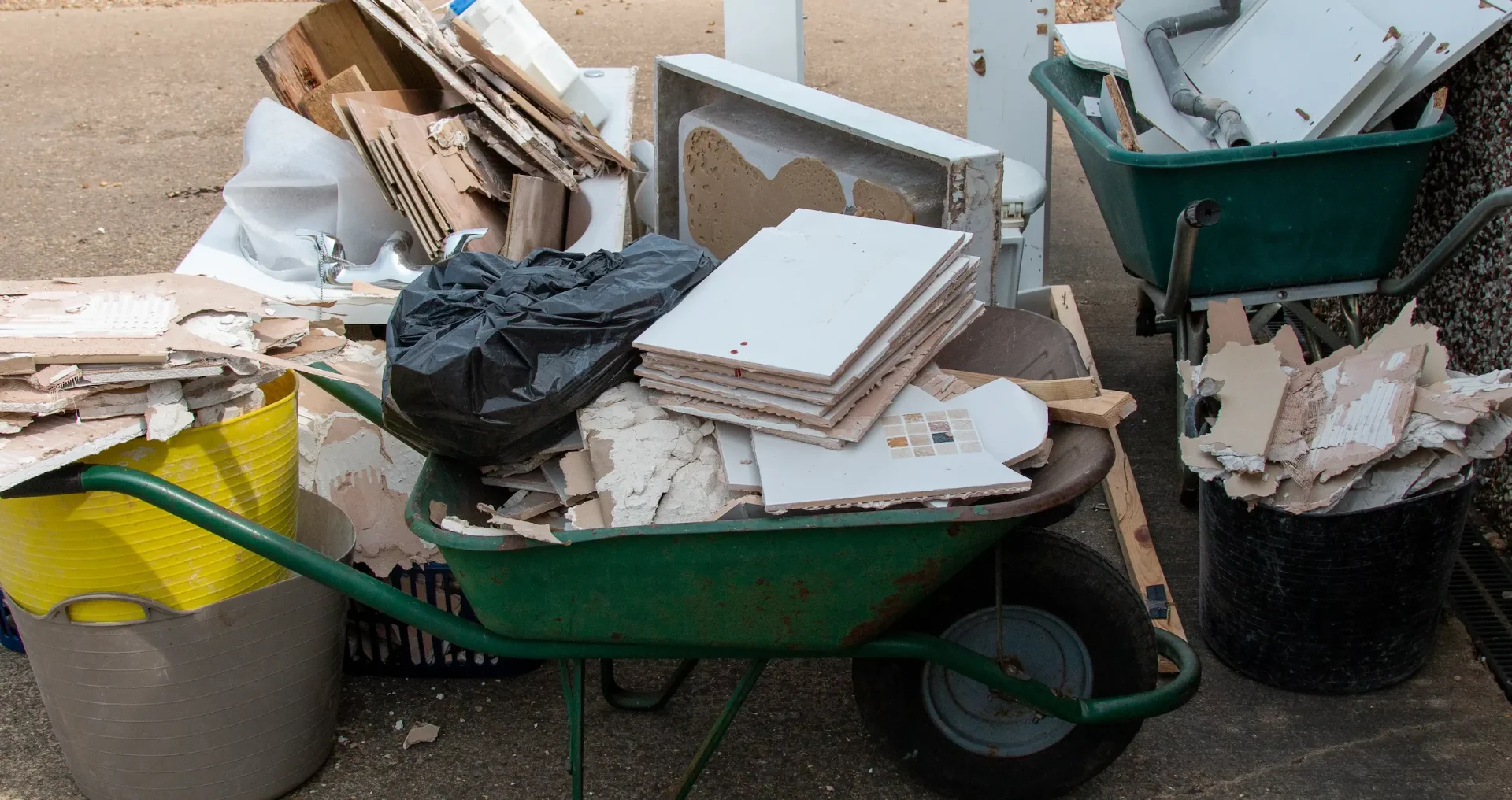 Construction Debris Removal in Fresno and Clovis
