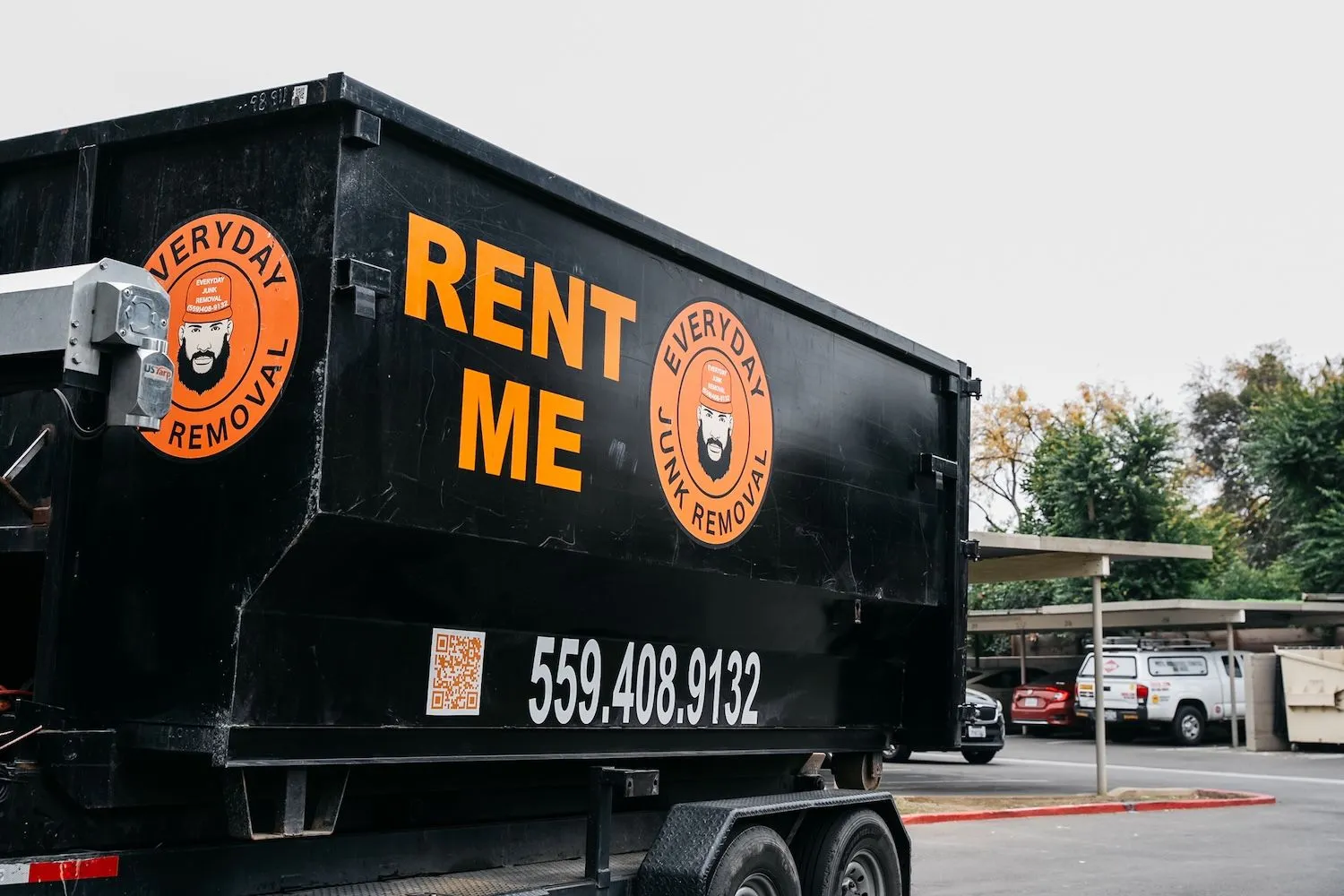 Everyday Junk Removal dumpster available for rent