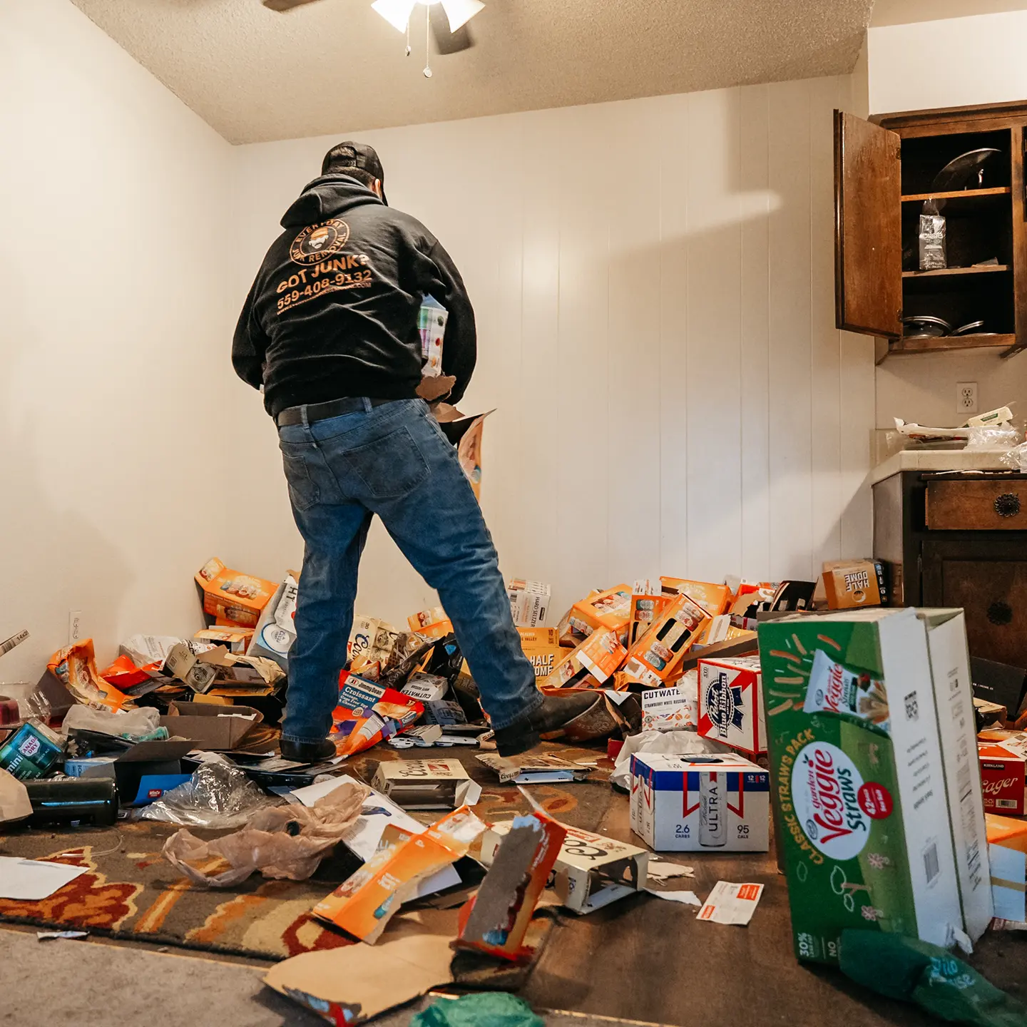 Hoarder Clean Outs in Fresno & Clovis